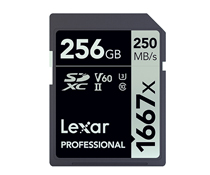雷克沙（Lexar）1667X 高速SD存储卡