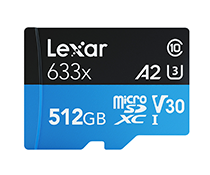 雷克沙（Lexar）633X Micro SD 高速存储卡