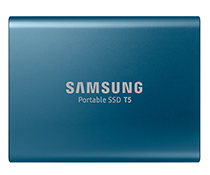 三星（SAMSUNG）T5 USB 3.1 Gen 2 移动固态硬盘 珊瑚蓝