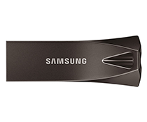 三星（SAMSUNG）BAR升级版+ USB 3.1 Gen 1 闪存盘 深空灰