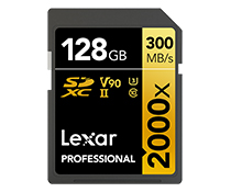 雷克沙（Lexar） 2000x SDHC™/SDXC™ UHS-II 存储卡